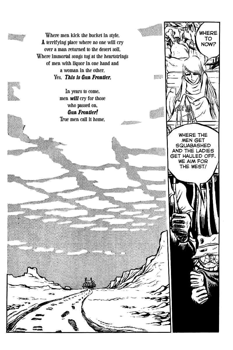 Gun Frontier Chapter 6 page 20 - Chapter 6: The Scaramouche Of Saint Bourbon Town