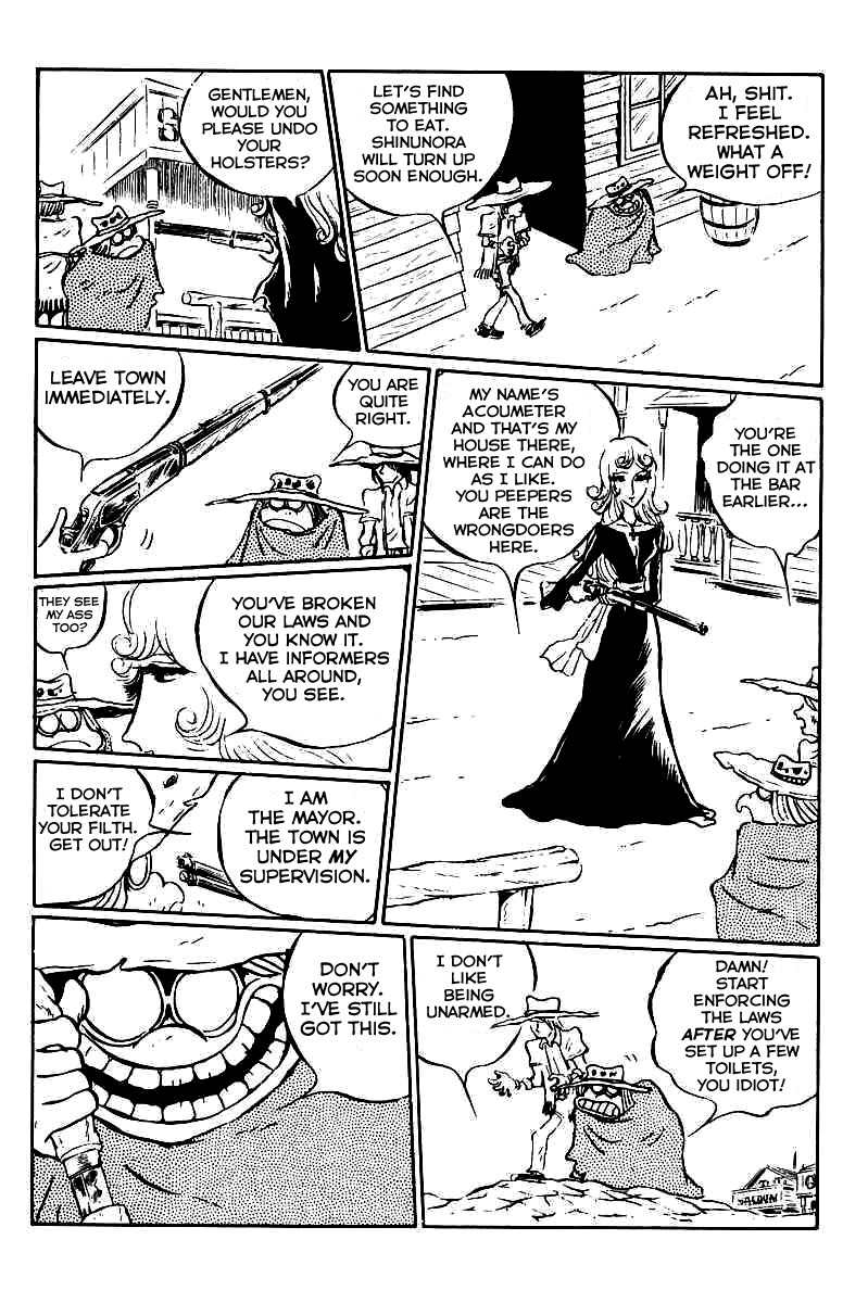Gun Frontier Chapter 7 page 14 - Chapter 7: Four-Eyed Buffalo
