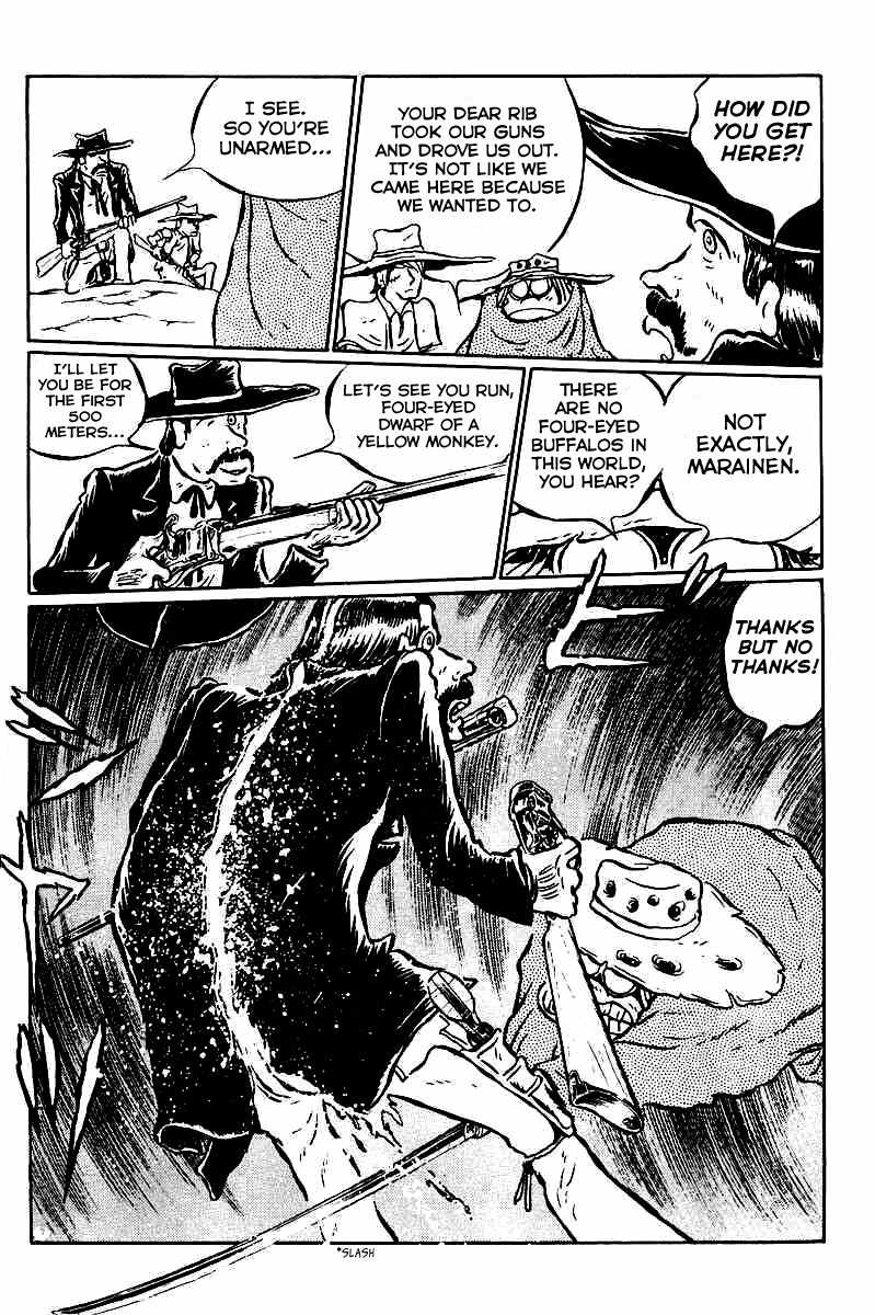 Gun Frontier Chapter 7 page 18 - Chapter 7: Four-Eyed Buffalo