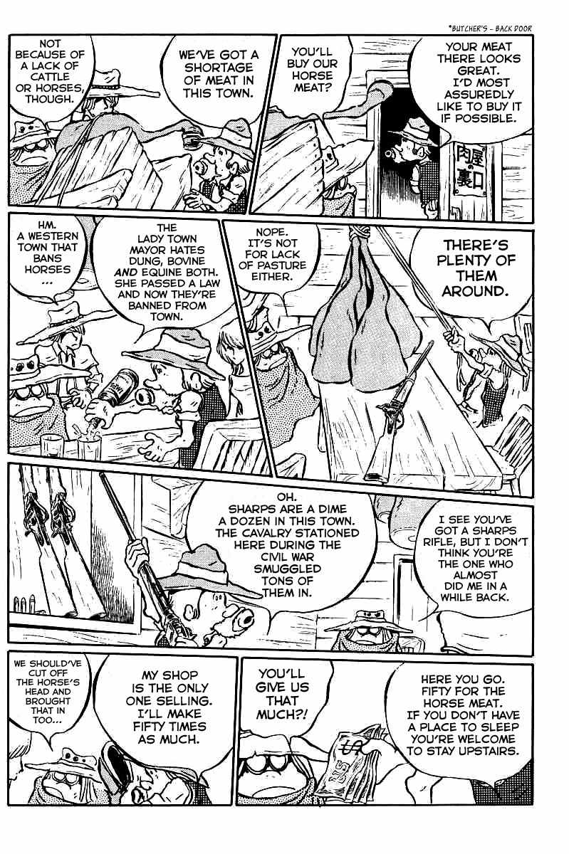 Gun Frontier Chapter 7 page 8 - Chapter 7: Four-Eyed Buffalo