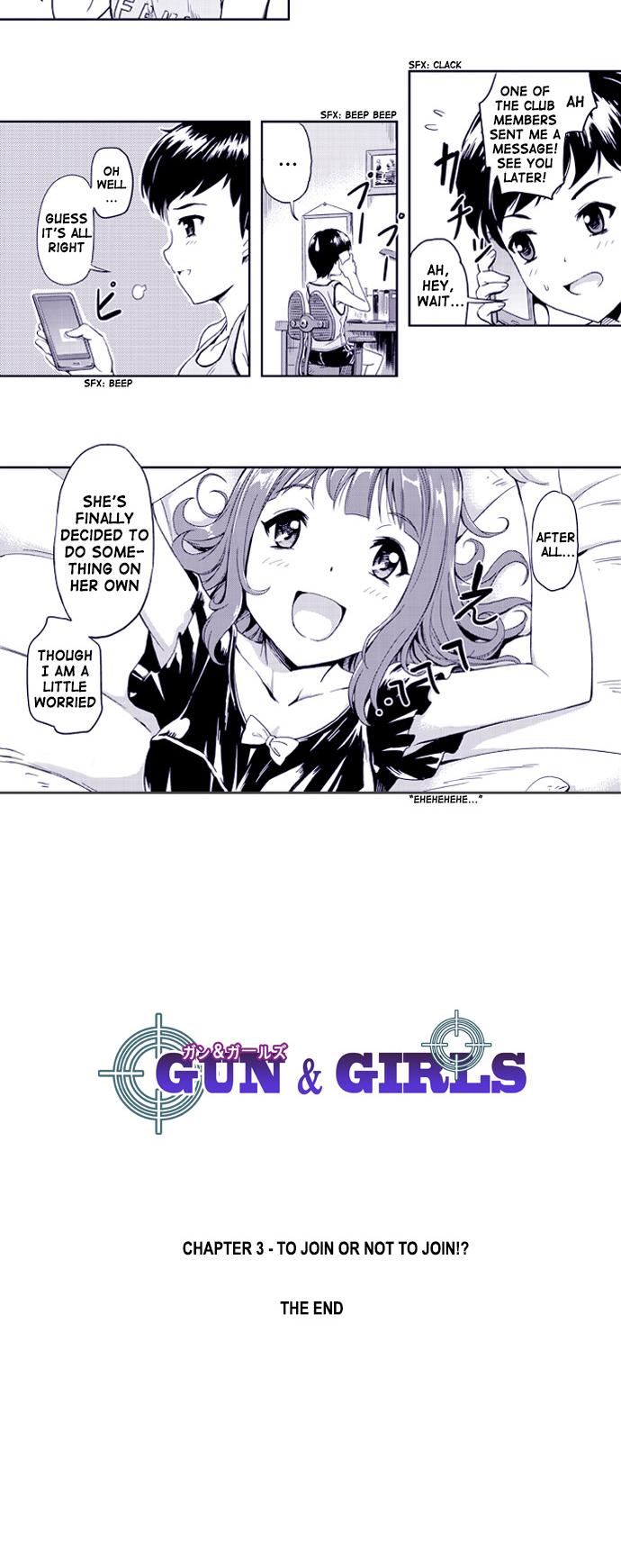 Gun & Girls Chapter 3.2 page 14 - Chapter 3 v2 : To join or not to join!?