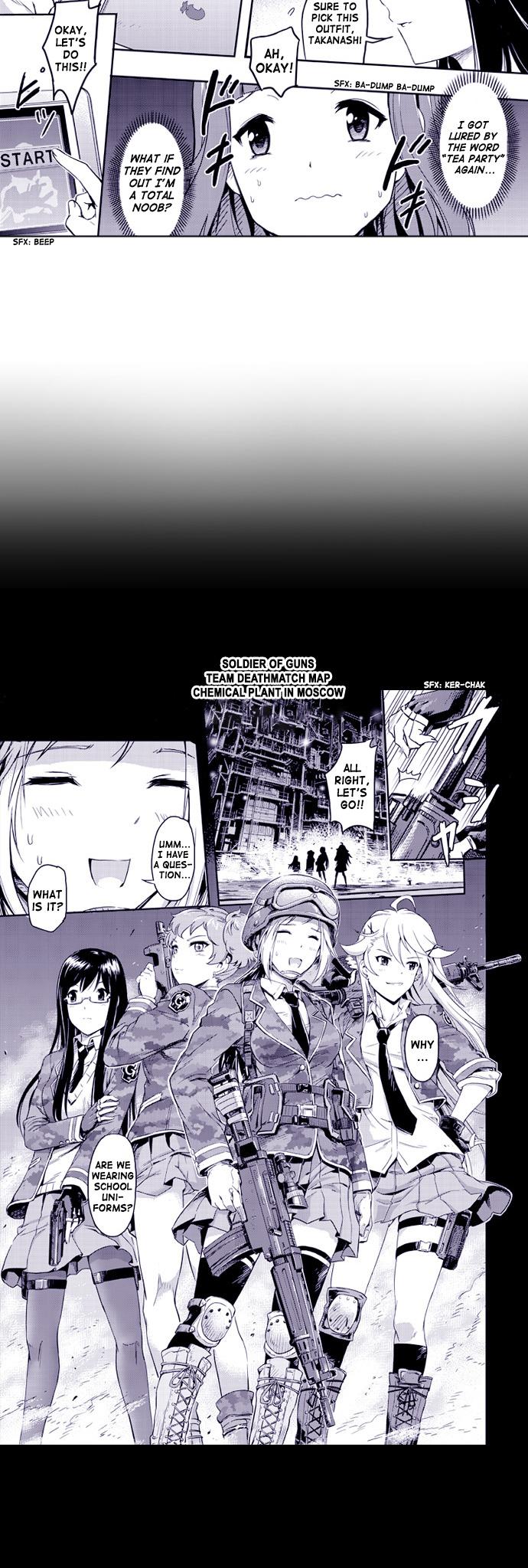 Gun & Girls Chapter 3.2 page 6 - Chapter 3 v2 : To join or not to join!?