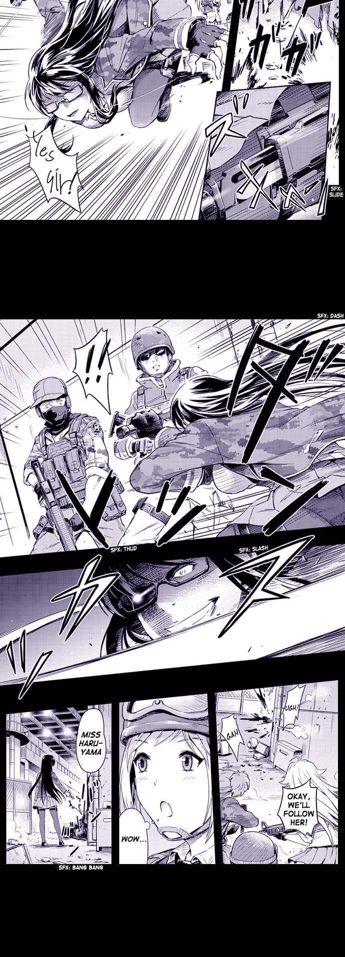 Gun & Girls Chapter 3.2 page 8 - Chapter 3 v2 : To join or not to join!?