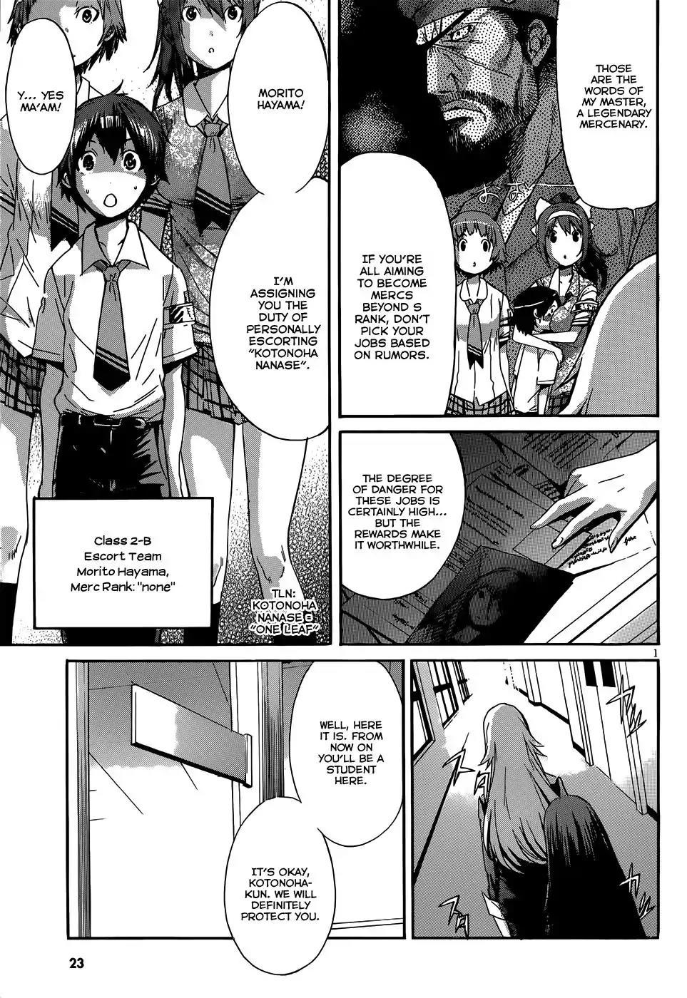 Gun x Clover Chapter 1 page 5 - Chapter 1