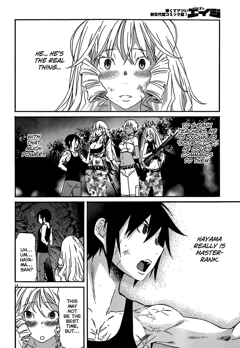 Gun x Clover Chapter 11 page 14 - Chapter 11: Master And Pupil