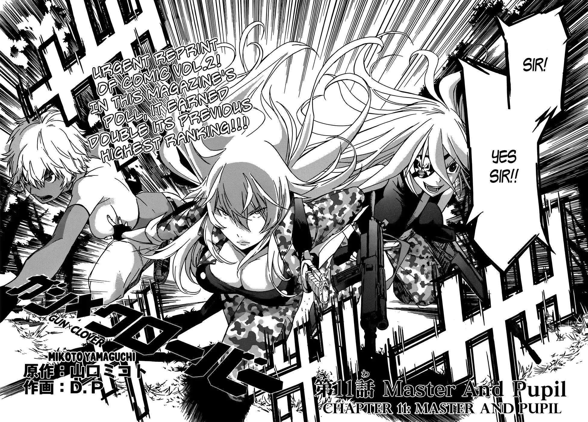 Gun x Clover Chapter 11 page 3 - Chapter 11: Master And Pupil