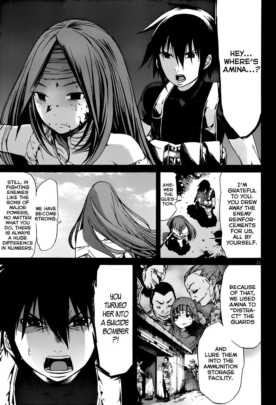 Gun x Clover Chapter 12 page 14 - Chapter 12: Playing With War