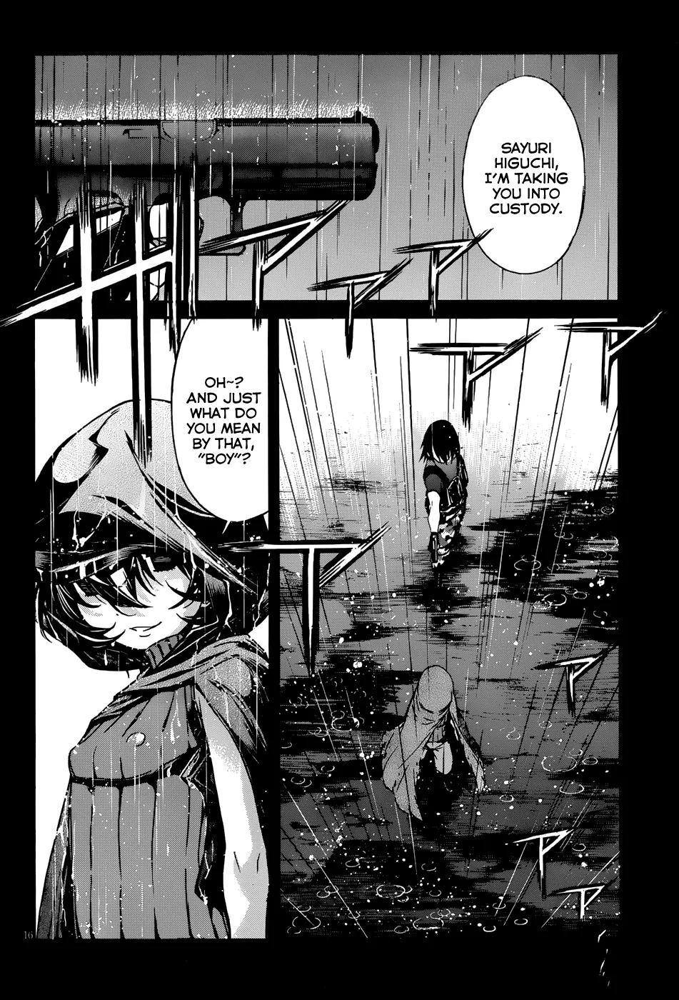 Gun x Clover Chapter 12 page 17 - Chapter 12: Playing With War