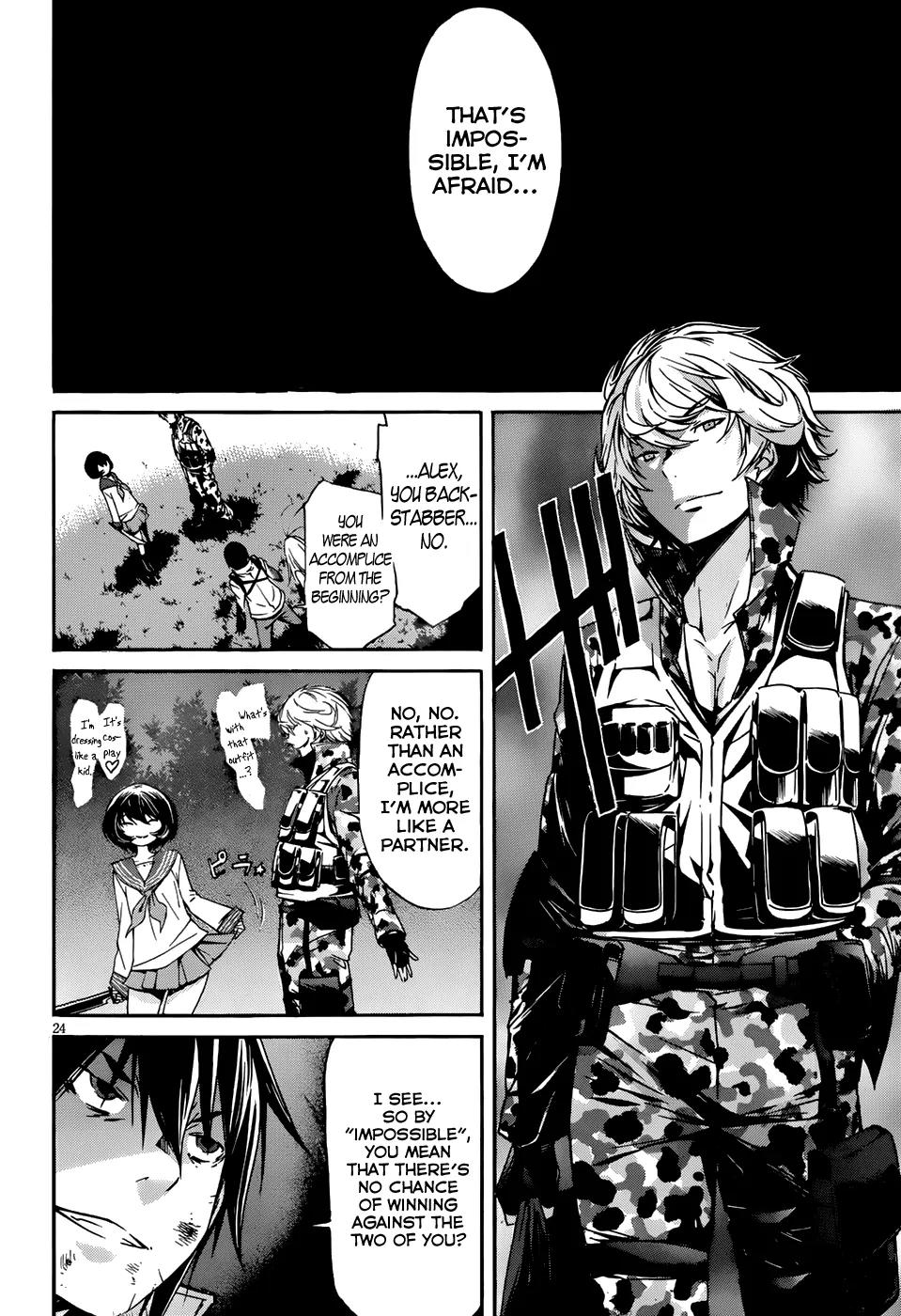 Gun x Clover Chapter 12 page 25 - Chapter 12: Playing With War