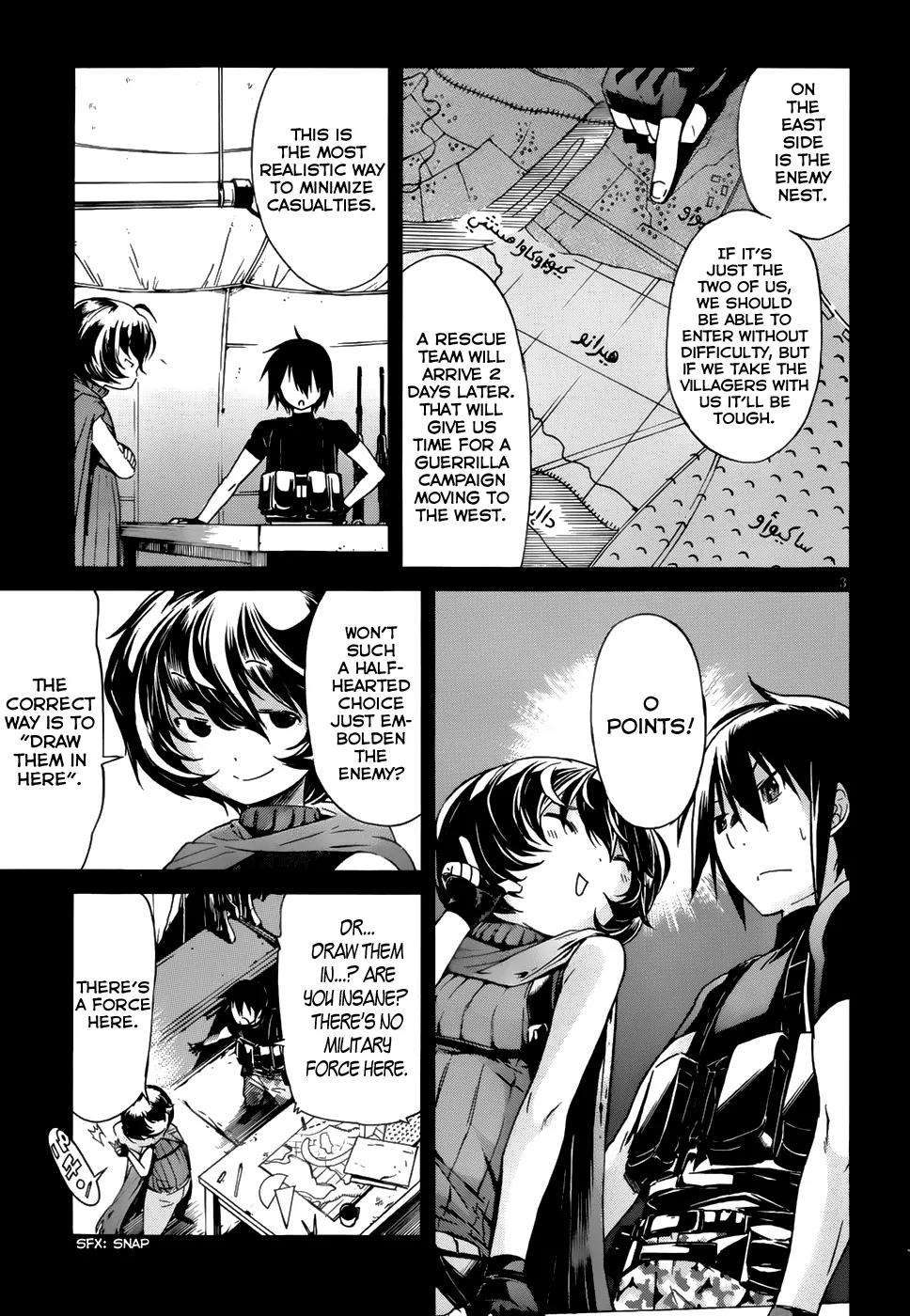 Gun x Clover Chapter 12 page 4 - Chapter 12: Playing With War