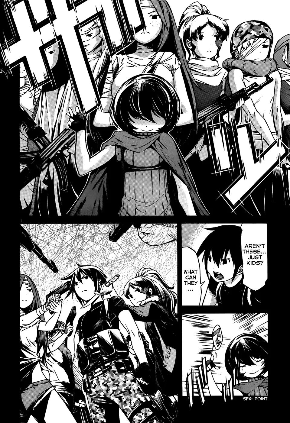 Gun x Clover Chapter 12 page 5 - Chapter 12: Playing With War