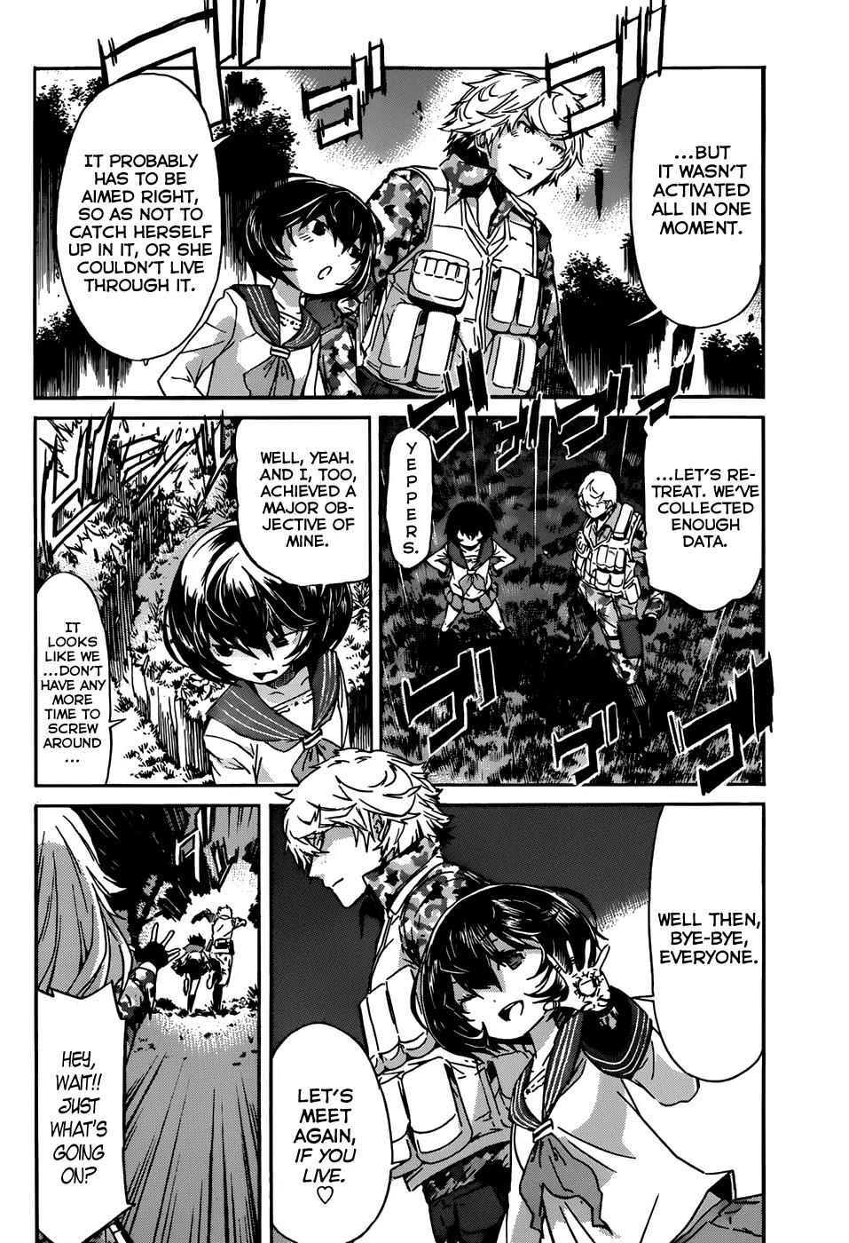 Gun x Clover Chapter 14 page 10 - Chapter 14: I Protect All......