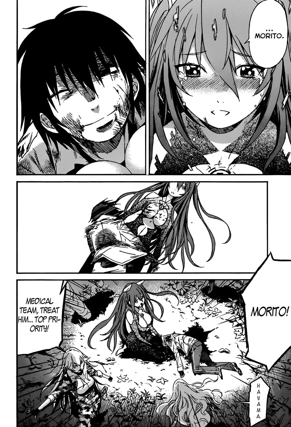 Gun x Clover Chapter 14 page 22 - Chapter 14: I Protect All......