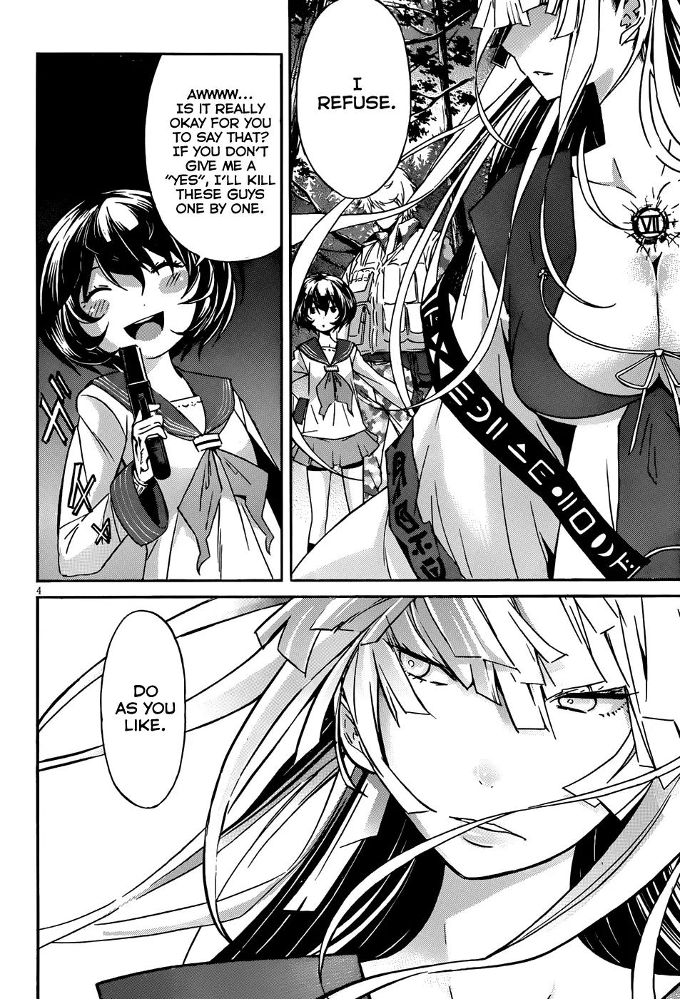 Gun x Clover Chapter 14 page 5 - Chapter 14: I Protect All......