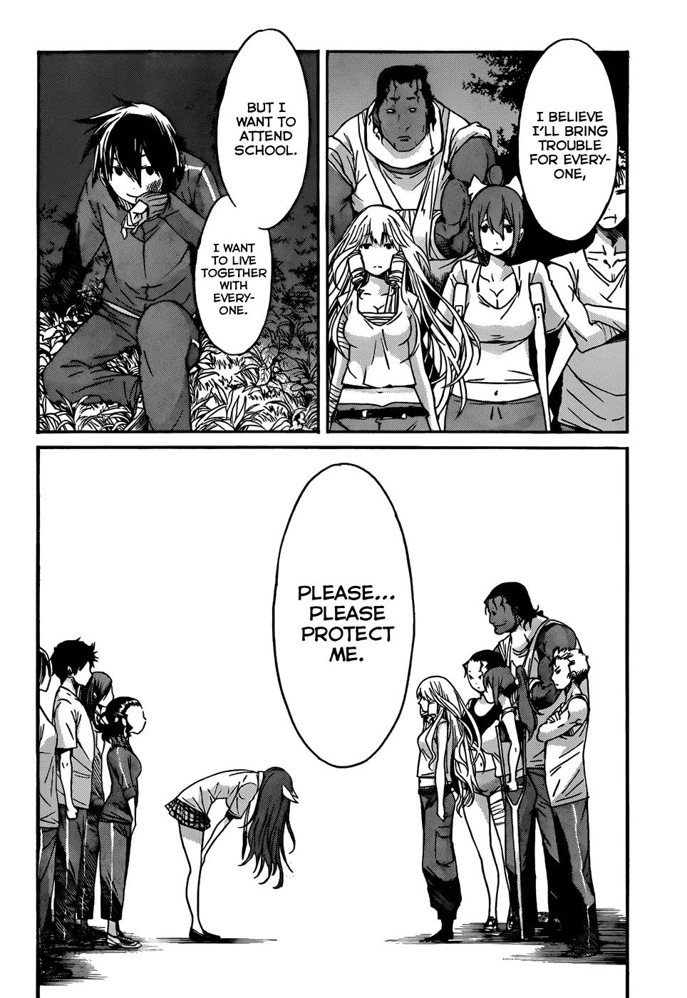 Gun x Clover Chapter 15 page 34 - Chapter 15: I Wish......