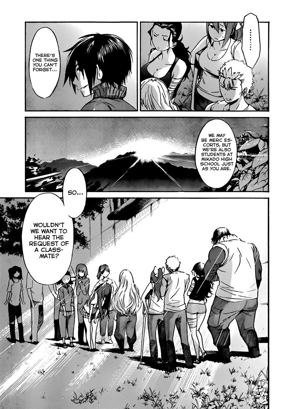 Gun x Clover Chapter 15 page 35 - Chapter 15: I Wish......