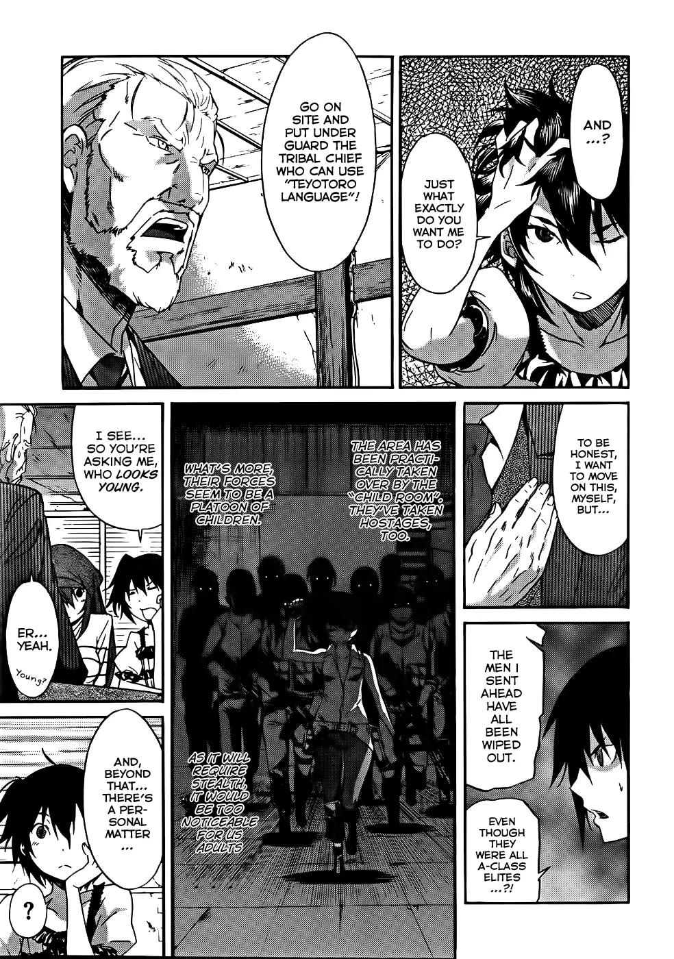 Gun x Clover Chapter 16 page 20 - Chapter 16: Endangered Language