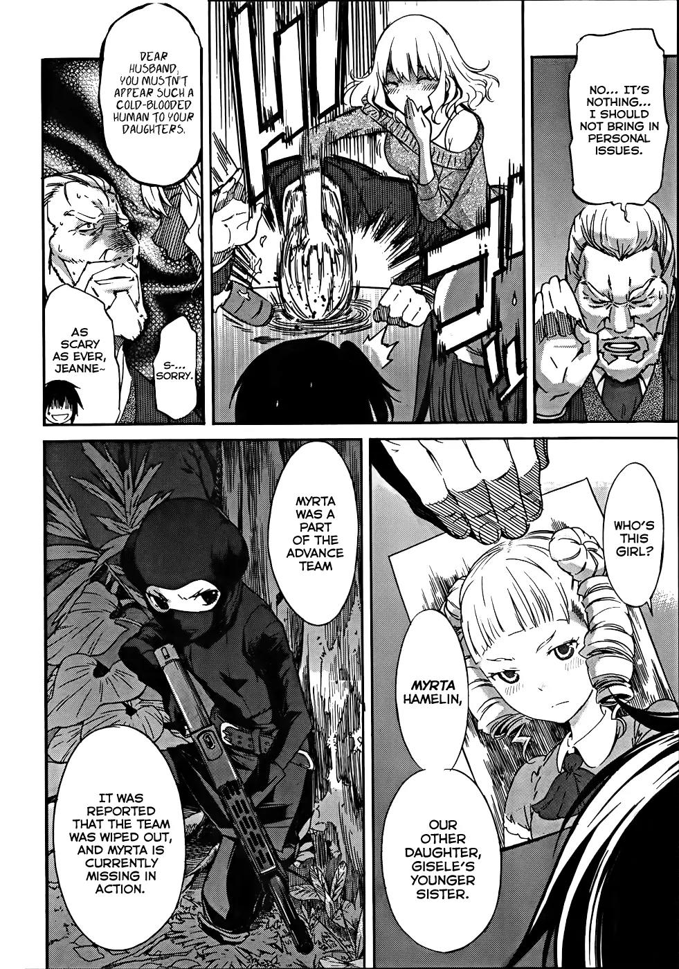 Gun x Clover Chapter 16 page 21 - Chapter 16: Endangered Language
