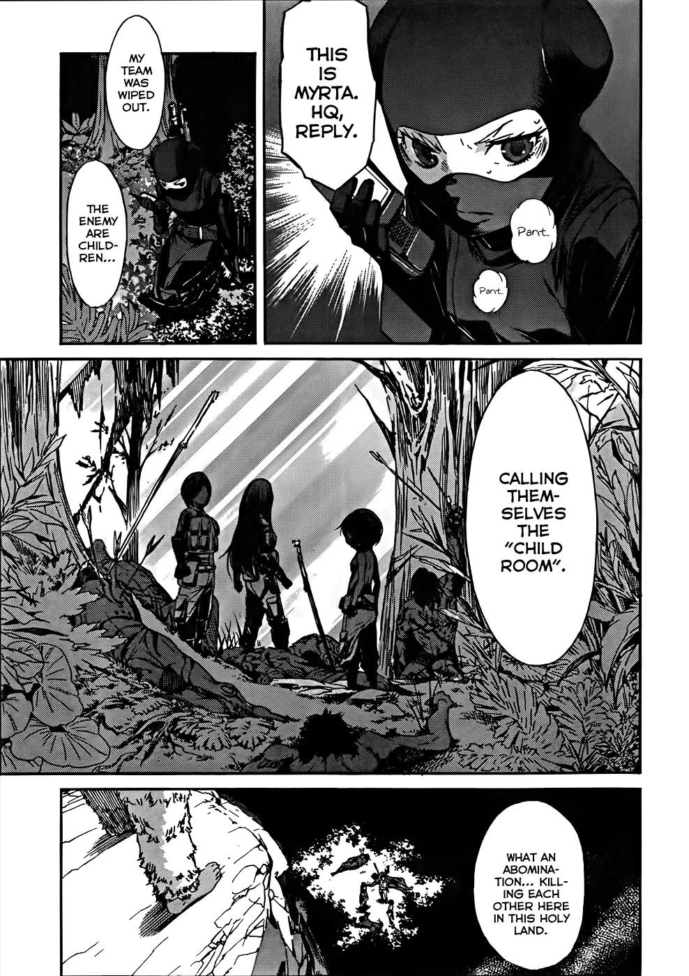 Gun x Clover Chapter 16 page 3 - Chapter 16: Endangered Language