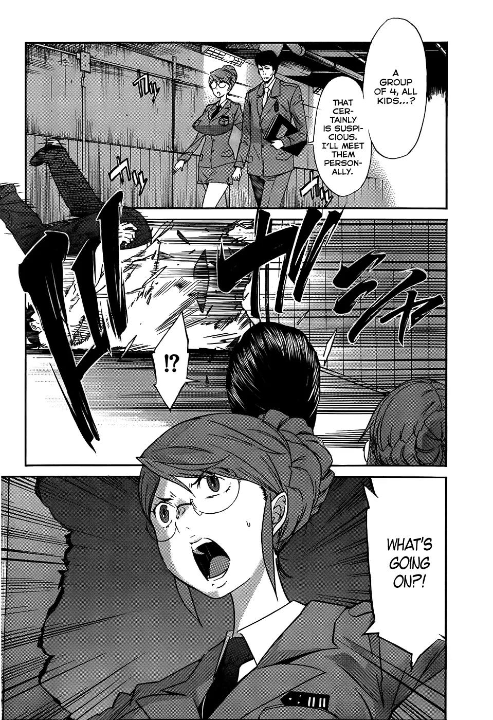 Gun x Clover Chapter 17 page 13 - Chapter 17: God Hand