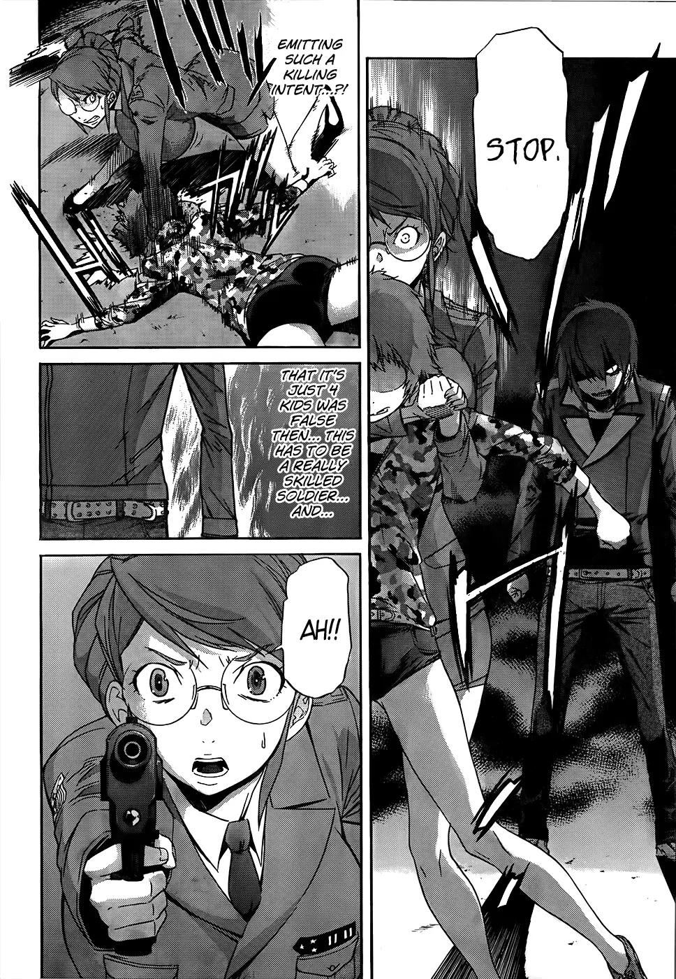 Gun x Clover Chapter 17 page 15 - Chapter 17: God Hand