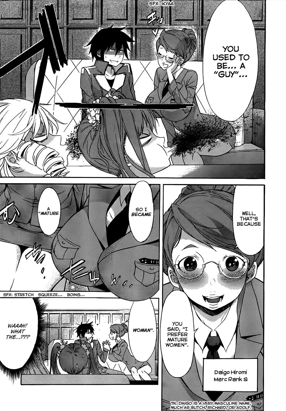Gun x Clover Chapter 17 page 18 - Chapter 17: God Hand