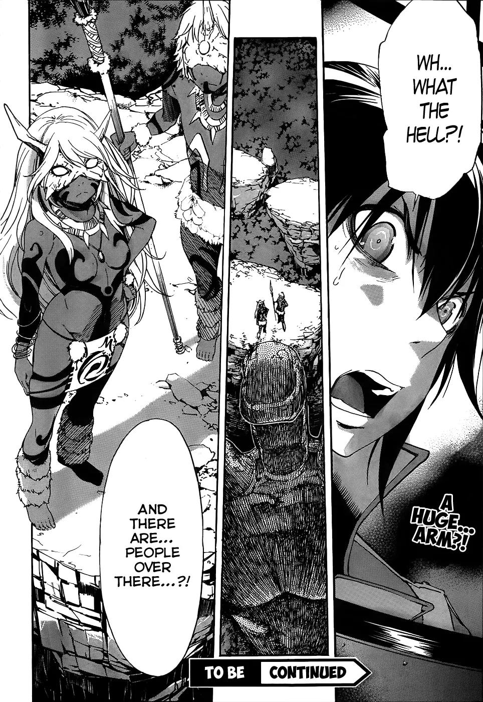 Gun x Clover Chapter 17 page 32 - Chapter 17: God Hand