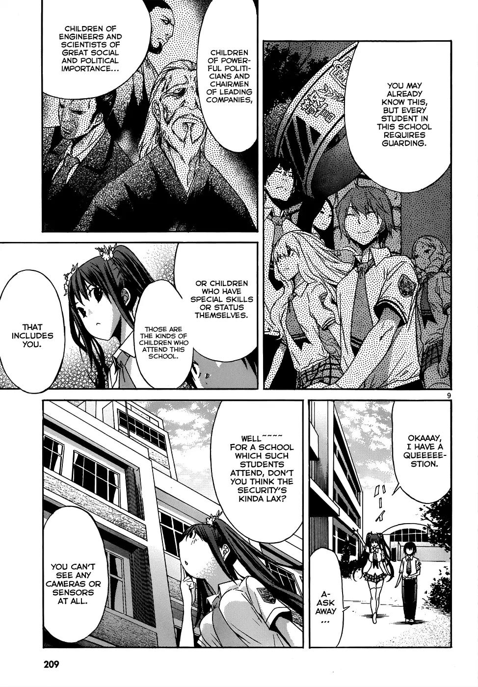 Gun x Clover Chapter 2 page 10 - Chapter 2: The Fourth Girl