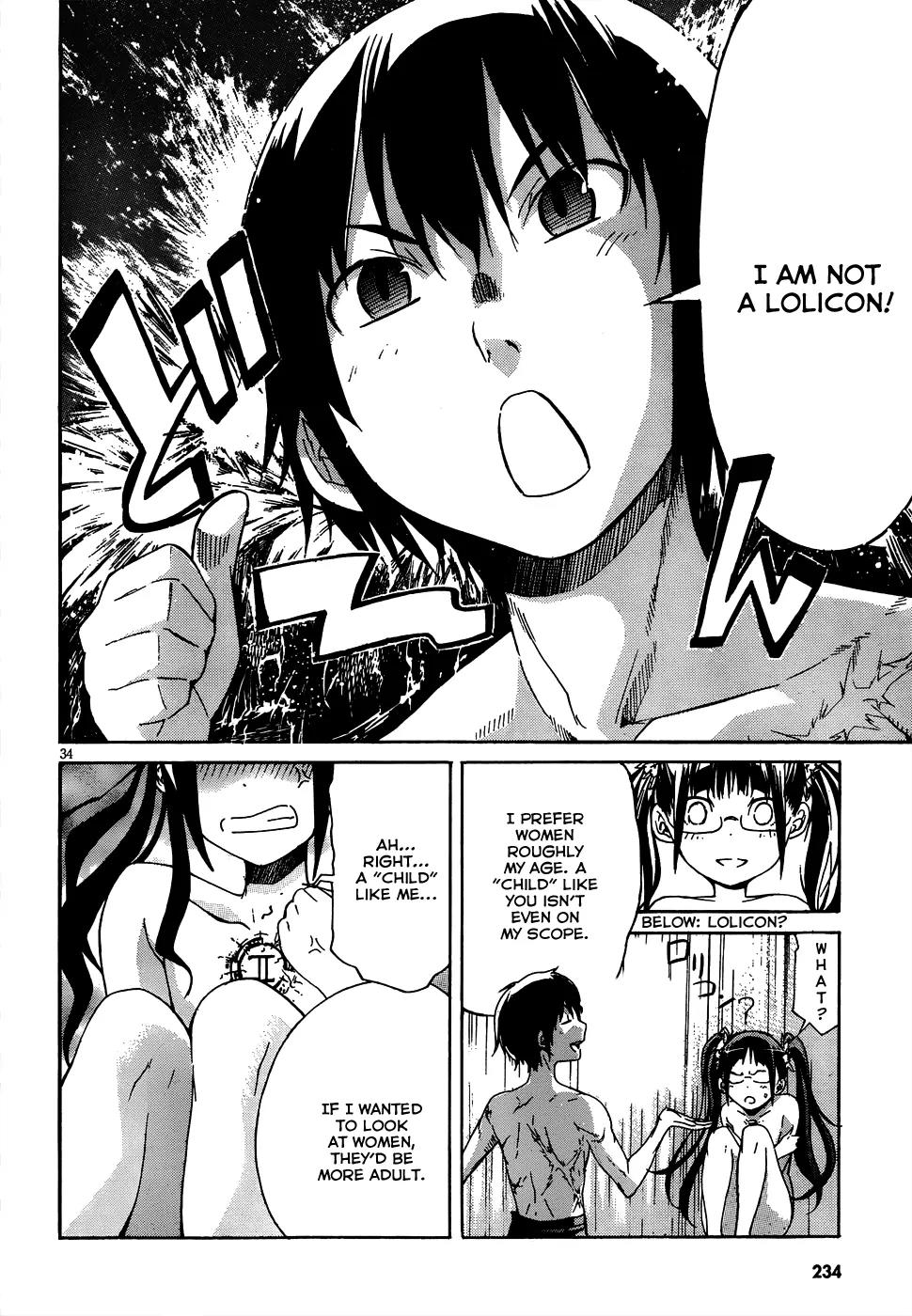 Gun x Clover Chapter 2 page 35 - Chapter 2: The Fourth Girl