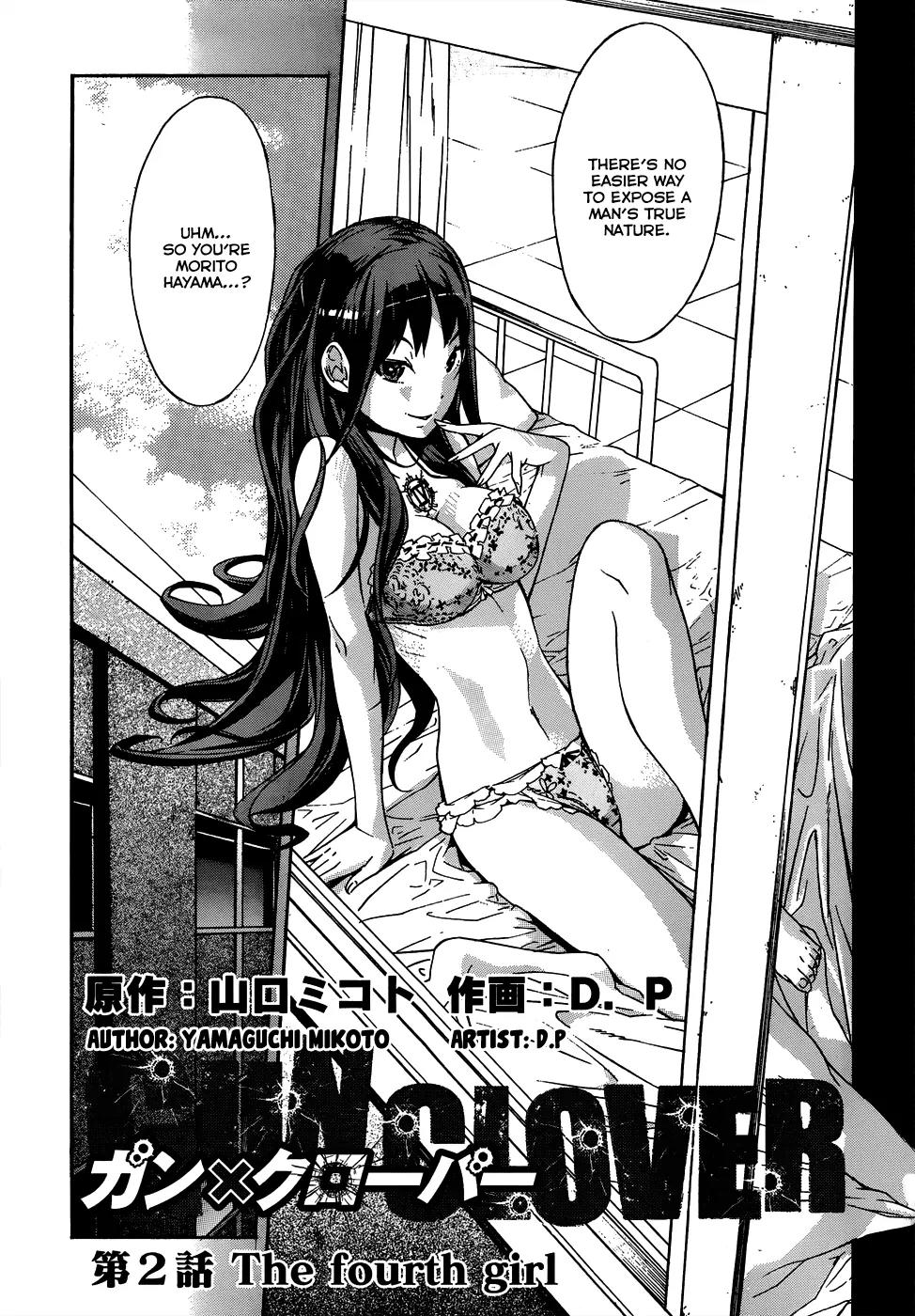 Gun x Clover Chapter 2 page 4 - Chapter 2: The Fourth Girl