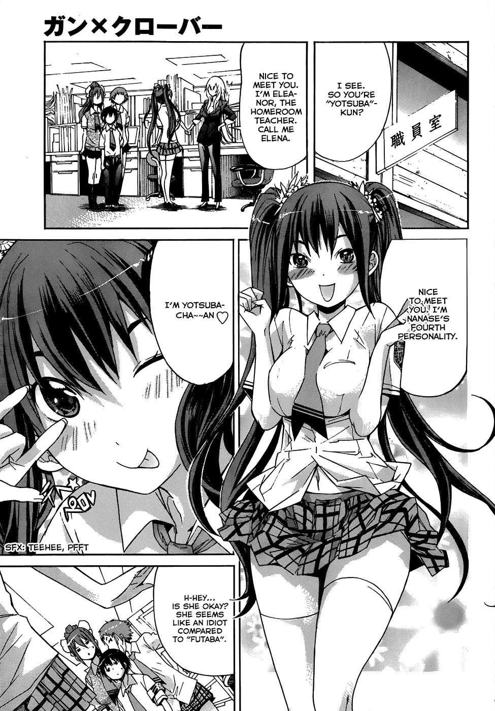 Gun x Clover Chapter 2 page 6 - Chapter 2: The Fourth Girl