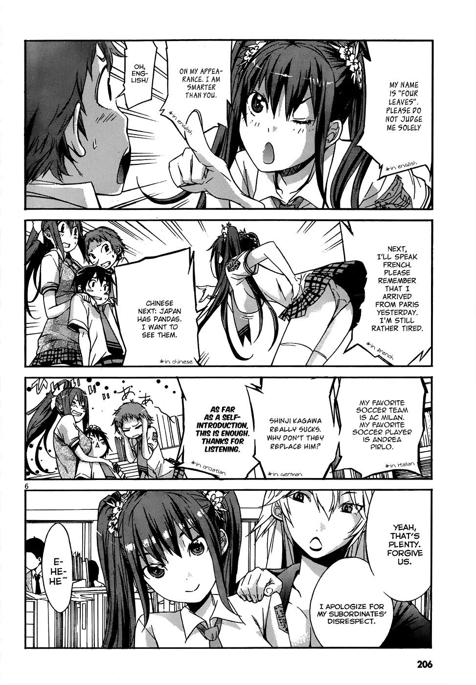 Gun x Clover Chapter 2 page 7 - Chapter 2: The Fourth Girl