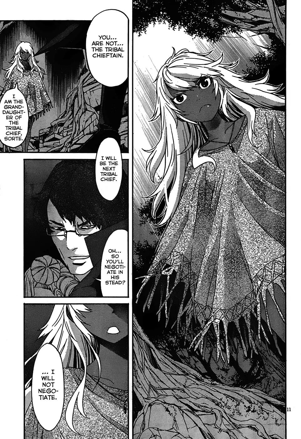 Gun x Clover Chapter 20 page 12 - Chapter 20: Double Selfish Princess