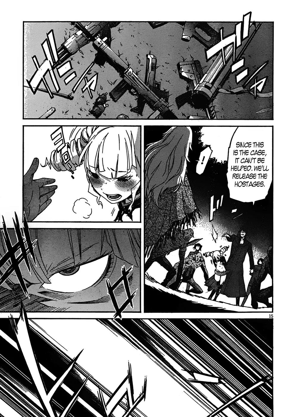 Gun x Clover Chapter 20 page 15 - Chapter 20: Double Selfish Princess