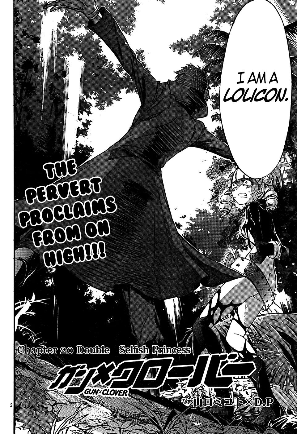 Gun x Clover Chapter 20 page 3 - Chapter 20: Double Selfish Princess