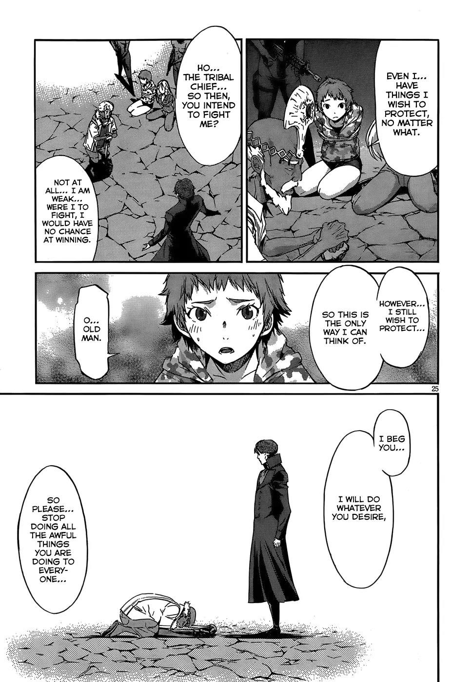 Gun x Clover Chapter 21 page 28 - Chapter 21: A Giant of Anger