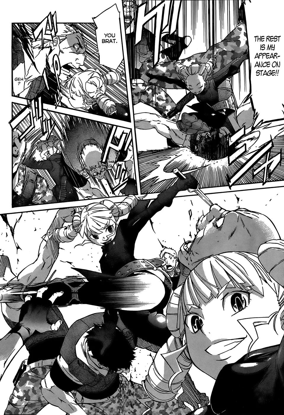Gun x Clover Chapter 21 page 6 - Chapter 21: A Giant of Anger