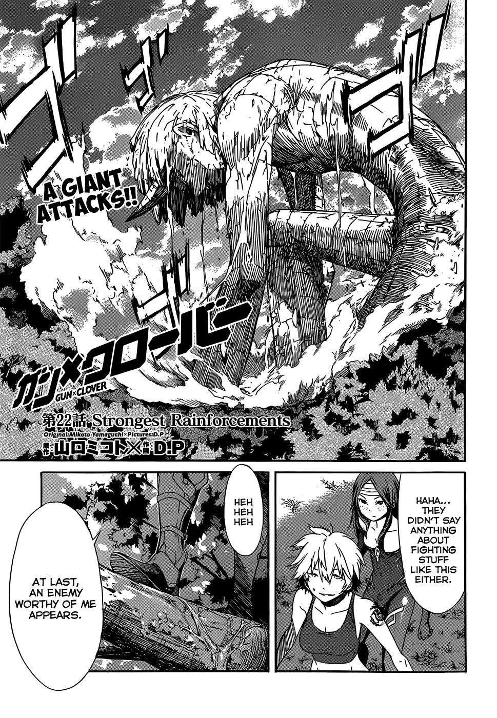 Gun x Clover Chapter 22 page 2 - Chapter 22: Strongest Reinforcements