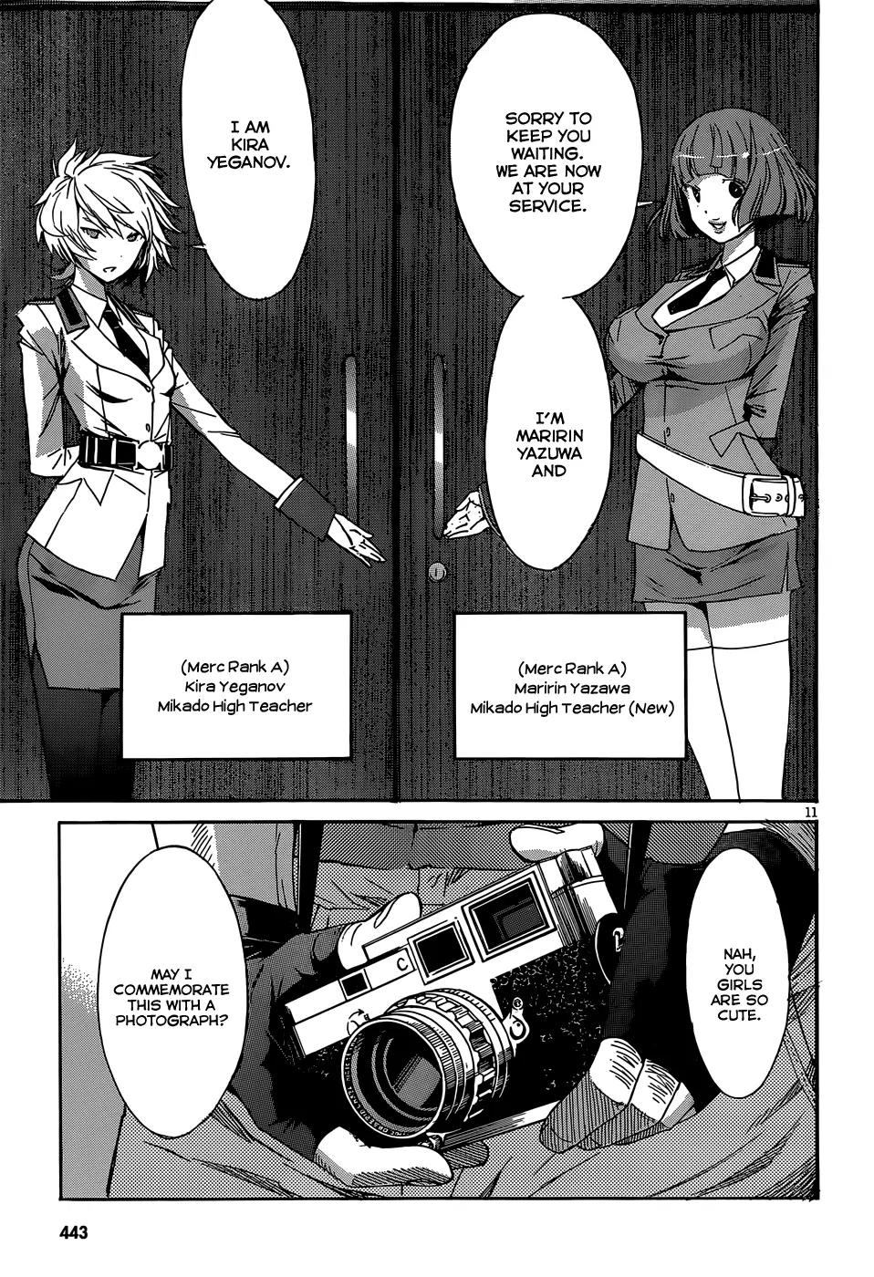 Gun x Clover Chapter 25 page 12 - Chapter 25: Master Rank