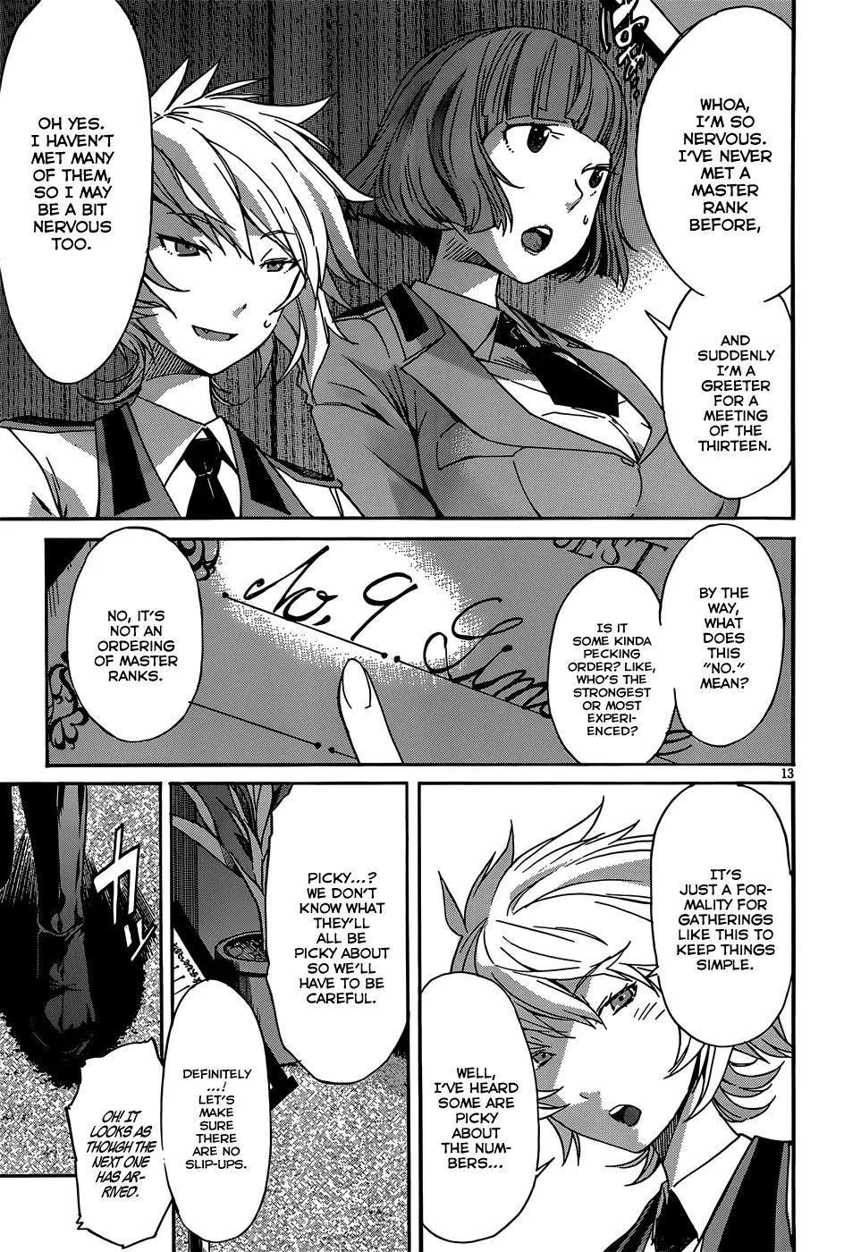 Gun x Clover Chapter 25 page 14 - Chapter 25: Master Rank