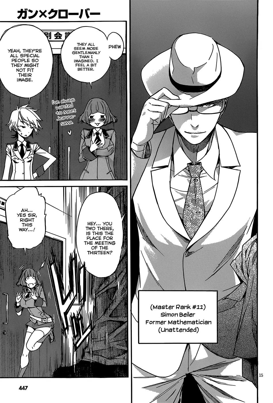 Gun x Clover Chapter 25 page 16 - Chapter 25: Master Rank