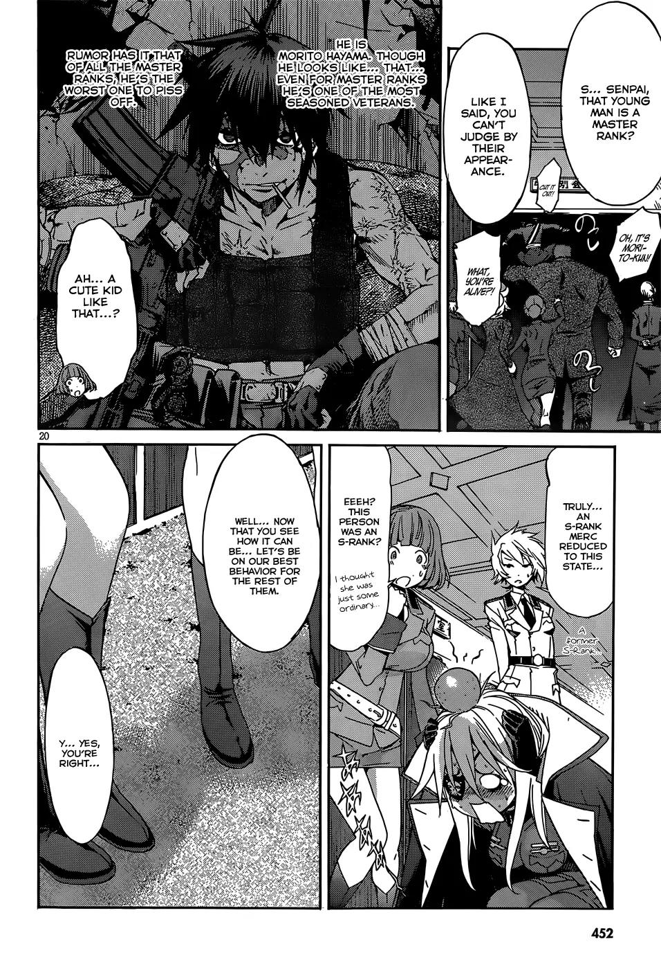 Gun x Clover Chapter 25 page 21 - Chapter 25: Master Rank