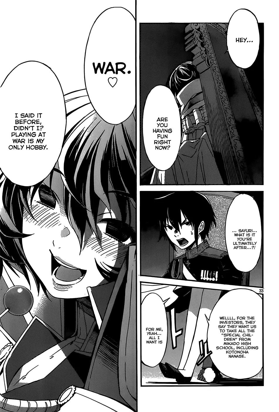 Gun x Clover Chapter 26 page 34 - Chapter 26: Collapsed Balance