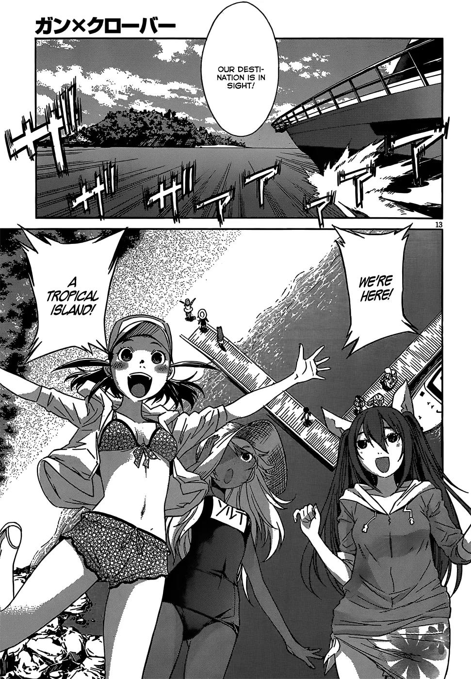 Gun x Clover Chapter 27 page 13 - Chapter 27: Place of Memories
