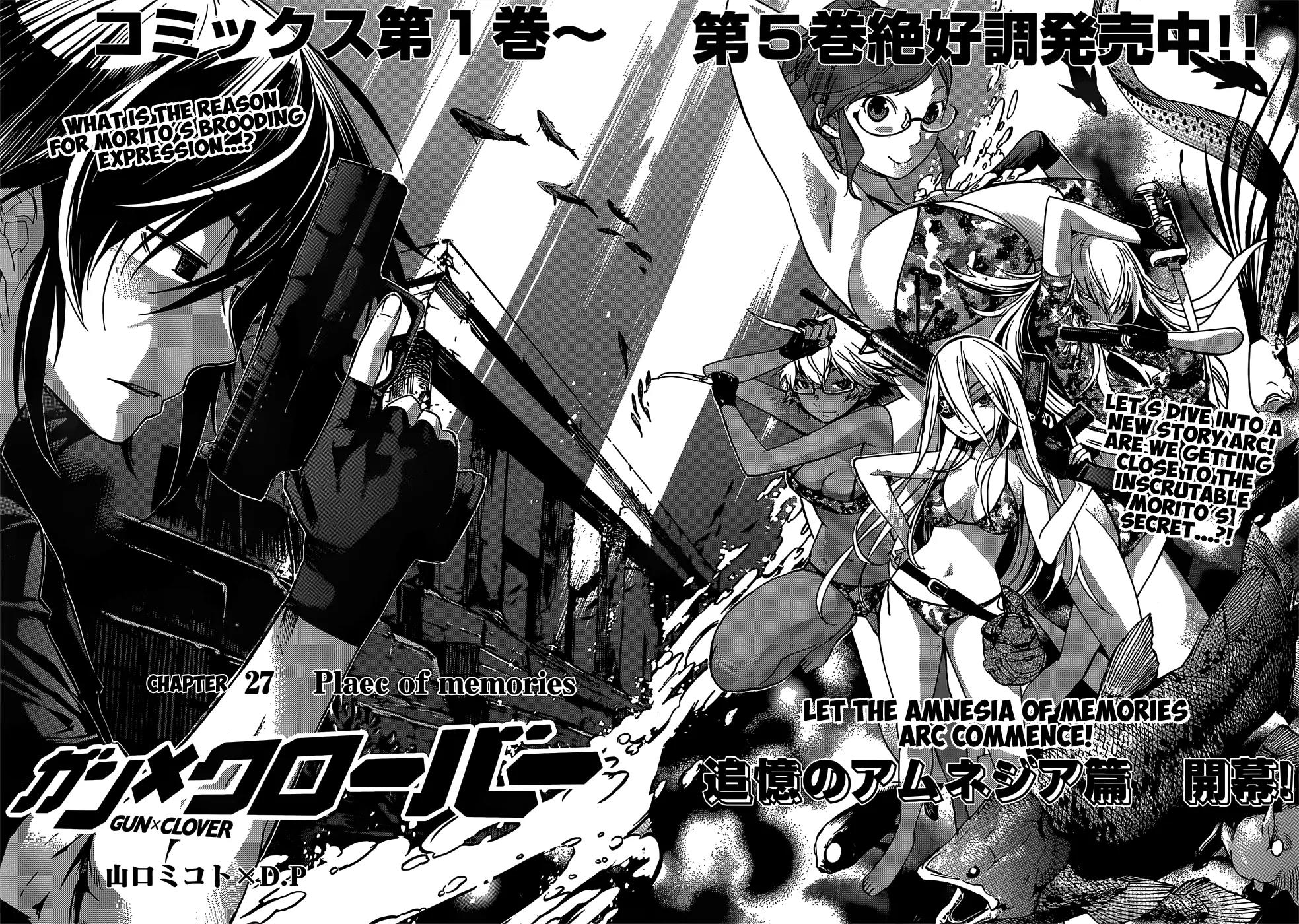 Gun x Clover Chapter 27 page 5 - Chapter 27: Place of Memories