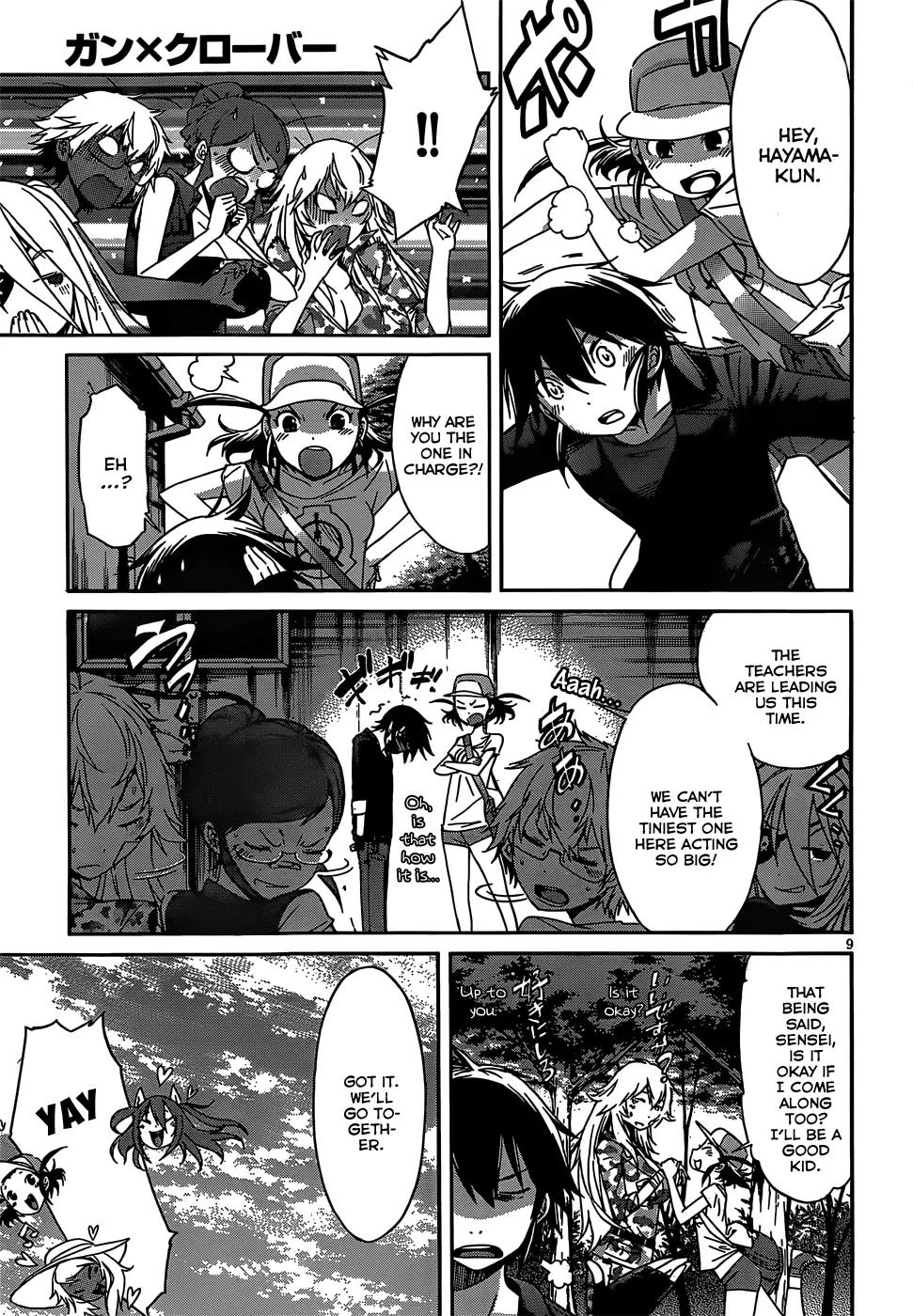 Gun x Clover Chapter 27 page 9 - Chapter 27: Place of Memories