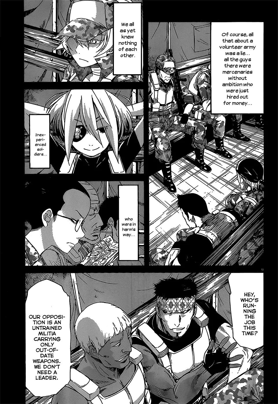 Gun x Clover Chapter 28 page 10 - Chapter 28: First Contact