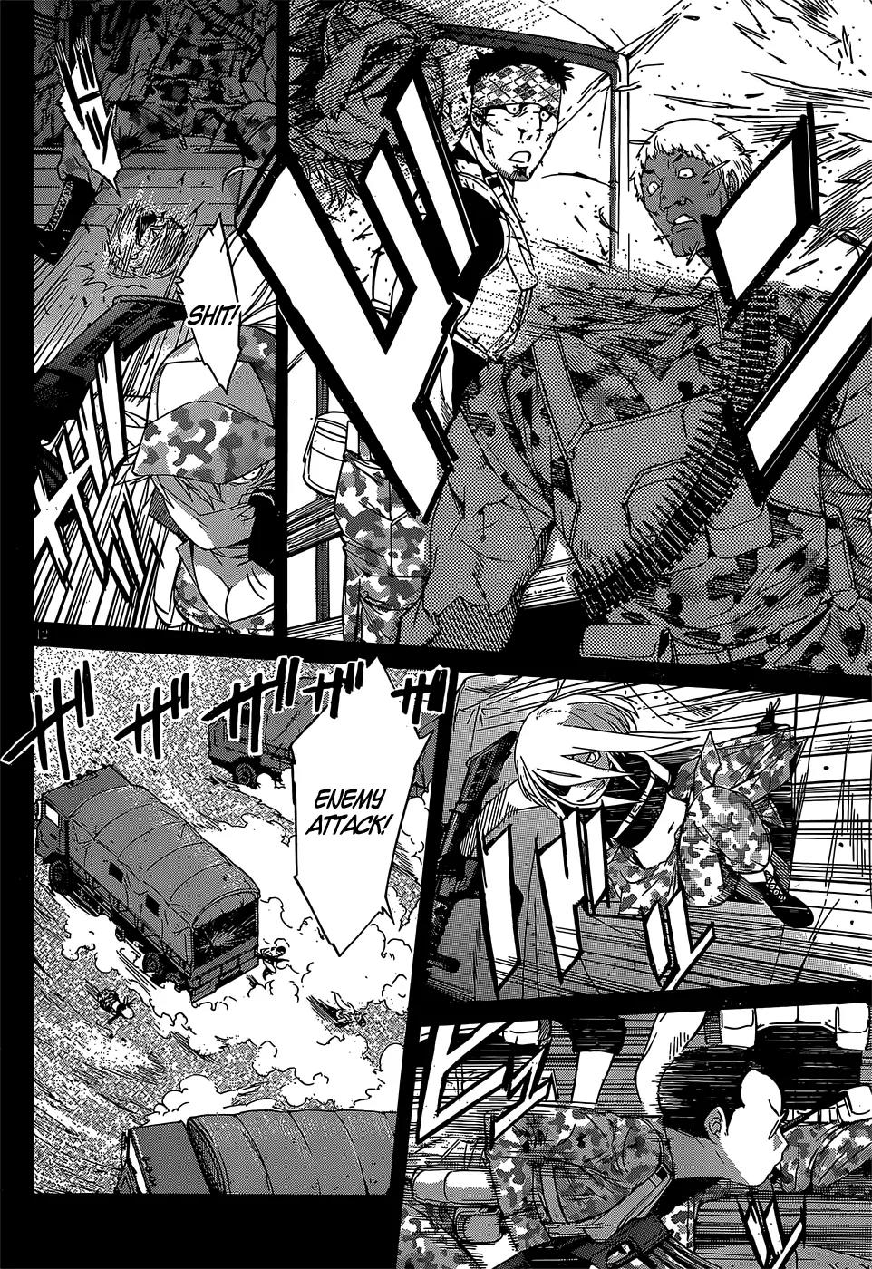 Gun x Clover Chapter 28 page 13 - Chapter 28: First Contact