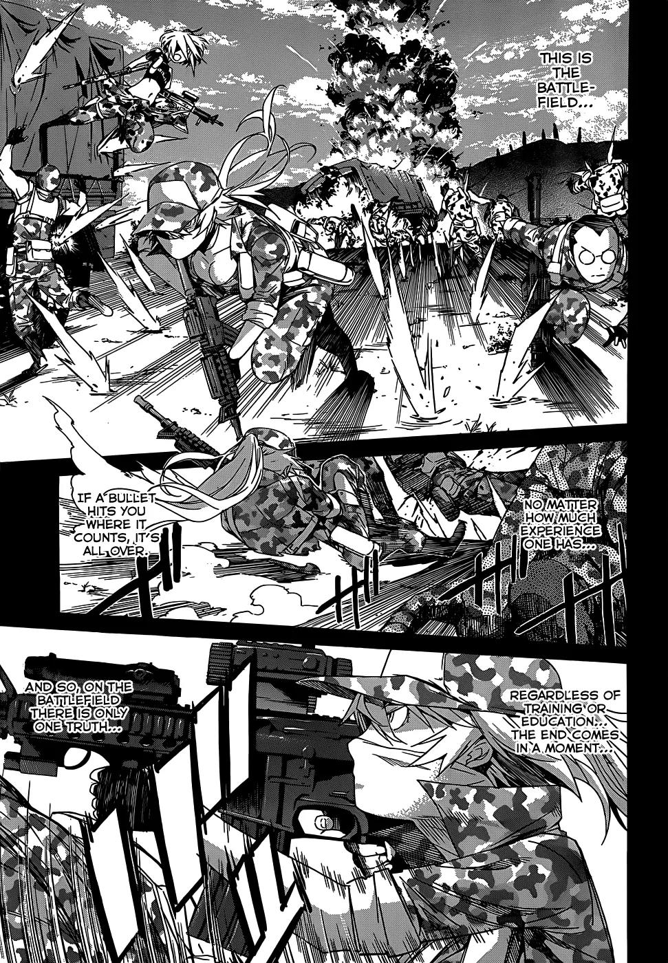 Gun x Clover Chapter 28 page 14 - Chapter 28: First Contact
