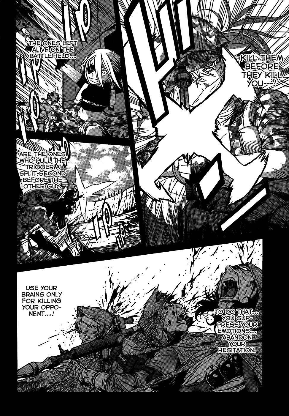 Gun x Clover Chapter 28 page 15 - Chapter 28: First Contact